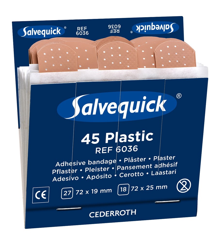 Salvequick navulling 6036 (6 x 40 stuks) (1 Stuks)