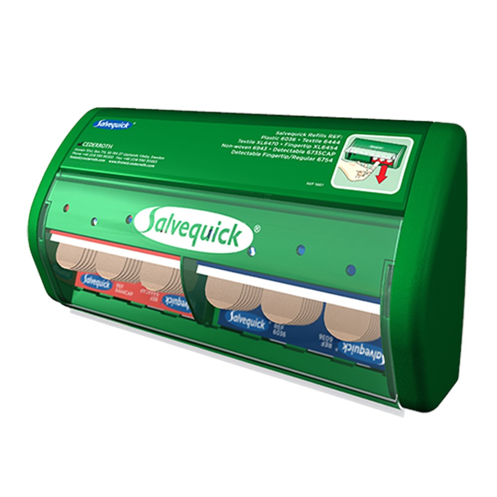 Salvequick Pleisterdispenser (1 Stuks)