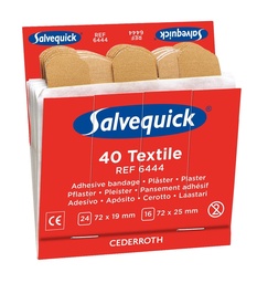 [9.95.43.350.40] Salvequick navulling 6444 (6 x 45 stuks) (1 Stuks)